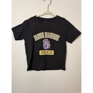 James Madison University Rookie Toddler Tee Black 4T